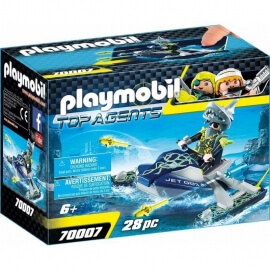 Playmobil Top Agents IV - Aqua Scooter της Shark Team (70007)