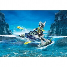 Playmobil Top Agents IV - Aqua Scooter της Shark Team (70007)