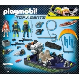Playmobil Top Agents IV - Ταχύπλοο Σκάφος της Shark Team (70006)