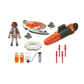 Playmobil Top Agents IV - Υποθαλάσσιο Τζετ της Spy Team (70004)
