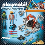 Playmobil Top Agents IV - Υποβρύχιο Σκάφος της Spy Team (70003)