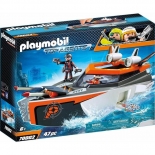 Playmobil Top Agents IV - Κατασκοπευτικό Σκάφος Spy Team (70002)