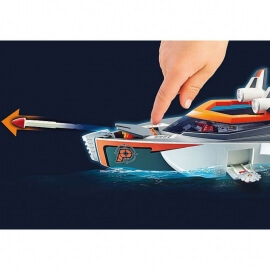 Playmobil Top Agents IV - Κατασκοπευτικό Σκάφος Spy Team (70002)