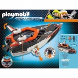 Playmobil Top Agents IV - Κατασκοπευτικό Σκάφος Spy Team (70002)