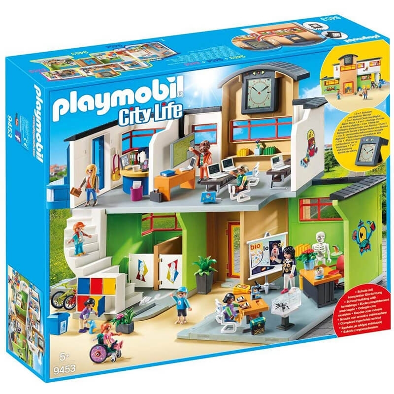 Playmobil Επιπλωμένο Σχολικό Κτίριο (9453)Playmobil Επιπλωμένο Σχολικό Κτίριο (9453)