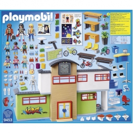 Playmobil Επιπλωμένο Σχολικό Κτίριο (9453)