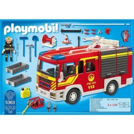 Playmobil Πυροσβεστικό Όχημα με Φως και Ηχο (5363)