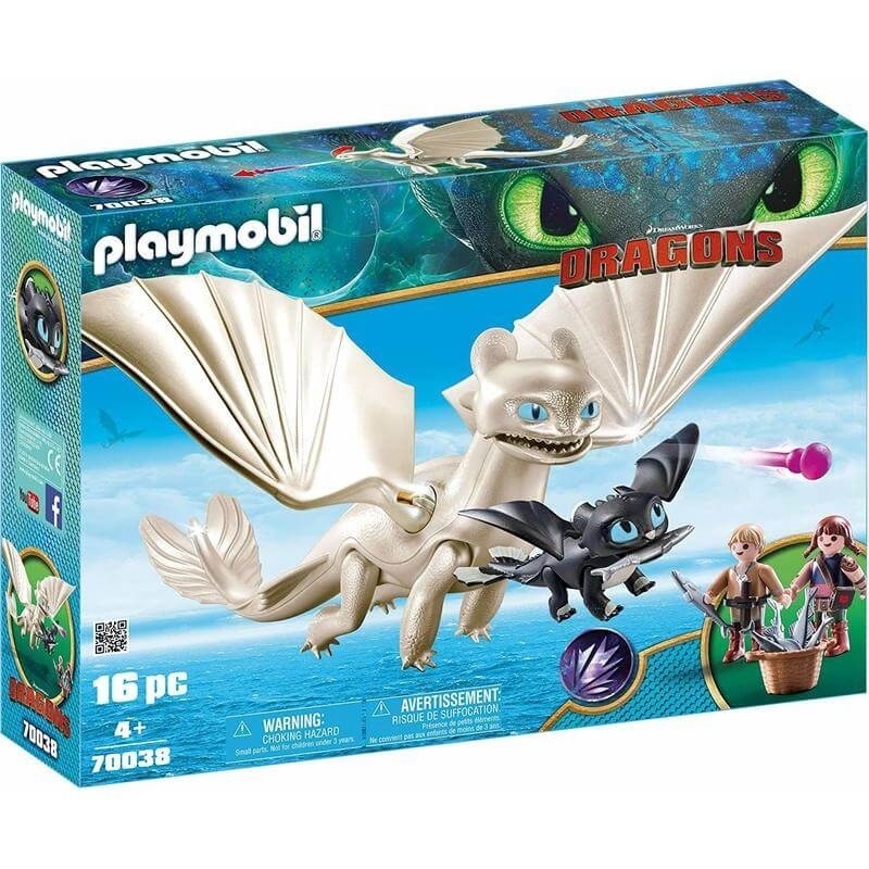 Playmobil Dragons - Η Λευκή Οργή κι ένας Δρακούλης με τα Παιδιά (700038)Playmobil Dragons - Η Λευκή Οργή κι ένας Δρακούλης με τα Παιδιά (700038)