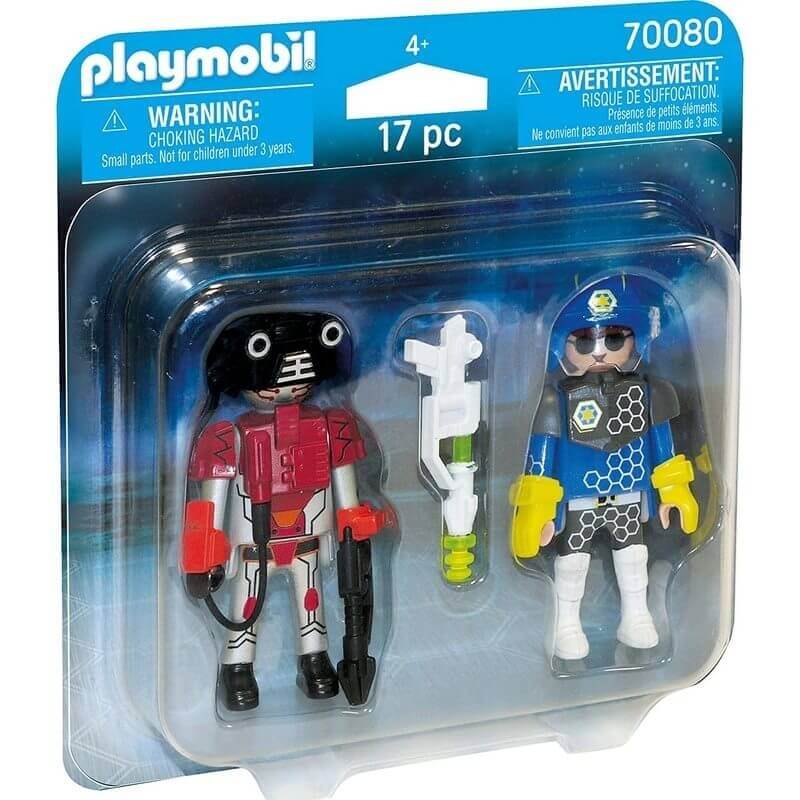 Playmobil Duo Pack Αστυνόμος Διαστ. & Κακοποιός (70080)Playmobil Duo Pack Αστυνόμος Διαστ. & Κακοποιός (70080)