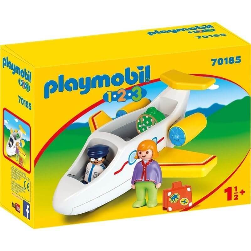 Playmobil Αεροδρόμιο - Αεροπλάνο με Επιβάτη (70185)Playmobil Αεροδρόμιο - Αεροπλάνο με Επιβάτη (70185)