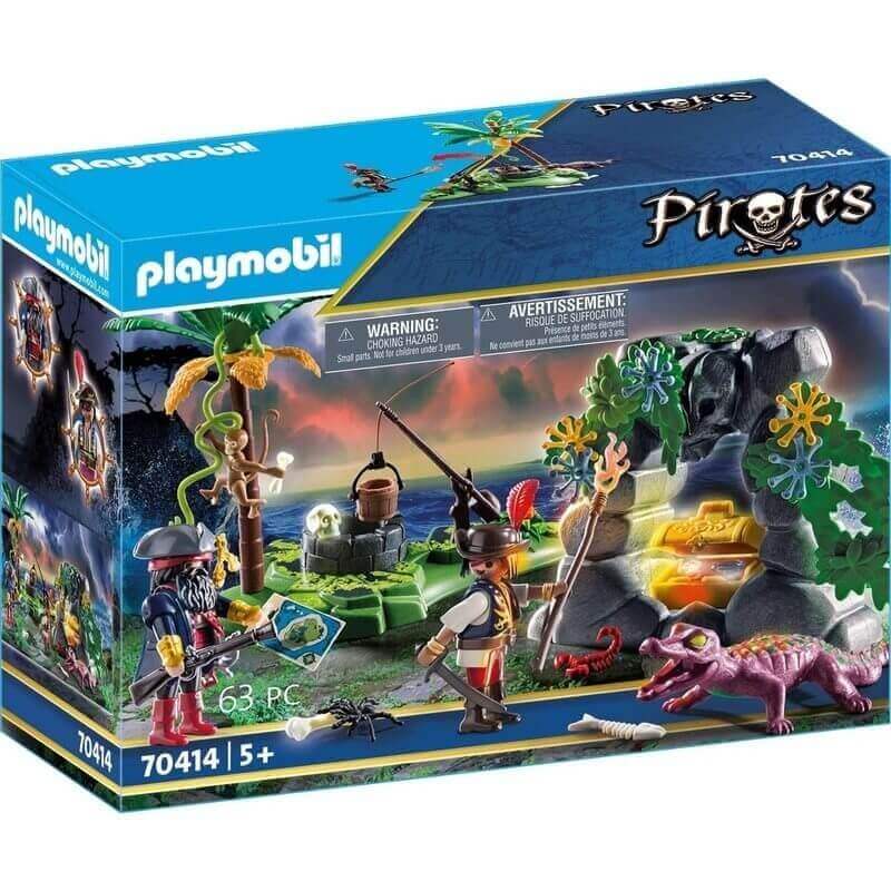 Playmobil Πειρατές - Κρυσφήγετο Πειρατών (70414)