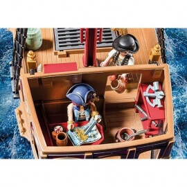 Playmobil Πειρατές - Πειρατική Ναυαρχίδα (70411)