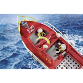 Playmobil- Πυροσβεστικό Σκάφος με υποβρύχιο μοτέρ (70147)