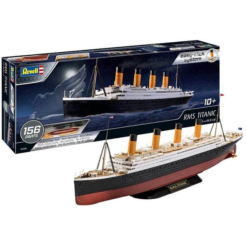 Κατασκευή RMS Titanic (Τιτανικός) Easy-Click 156 κομ - Revell (05498)Κατασκευή RMS Titanic (Τιτανικός) Easy-Click 156 κομ - Revell (05498)