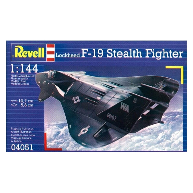 Πολεμικό Αερoπλάνο F-19 Stealth Fighter 1/144Πολεμικό Αερoπλάνο F-19 Stealth Fighter 1/144