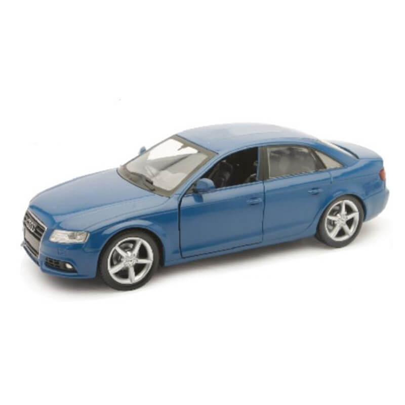 Μινιατούρα 1/24 Audi A4 Saloon μπλε Μινιατούρα 1/24 Audi A4 Saloon μπλε