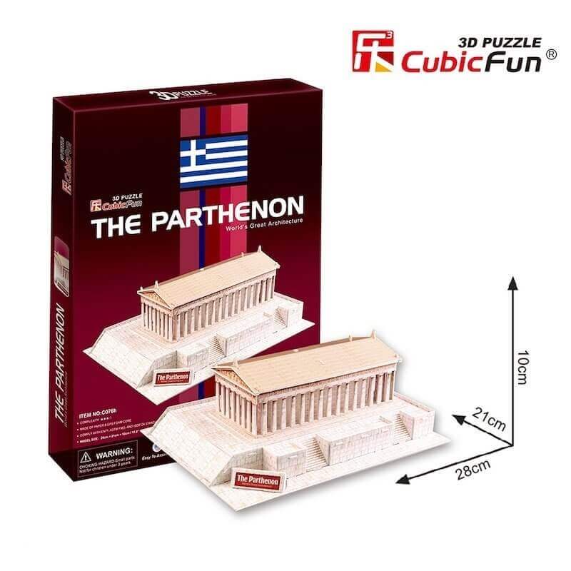 3D Παζλ - Παρθενώνας 25 κομ. (C076h) 3D Παζλ - Παρθενώνας 25 κομ. (C076h)