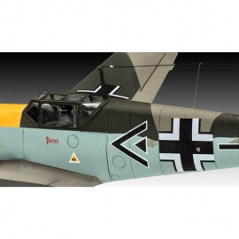 Πολεμικό Αεροπλάνο Messerschmidt Bf109 F-2 σετ δώρου με χρώματα & κόλλα