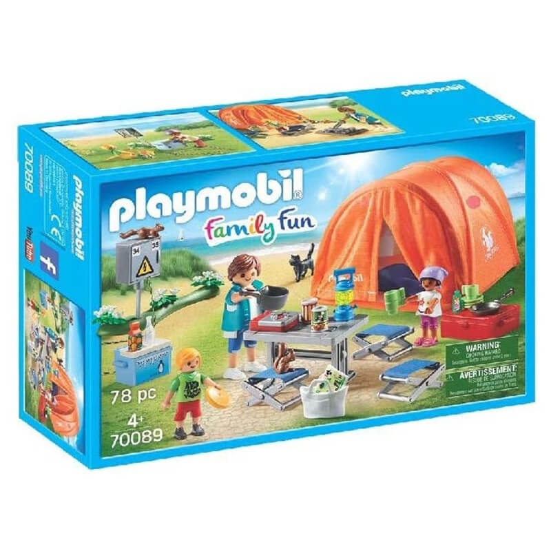 Playmobil - Οικογενειακή Σκηνή Camping (70089)Playmobil - Οικογενειακή Σκηνή Camping (70089)