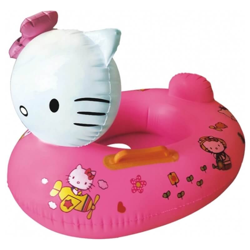 Φουσκωτό Σωσίβιο Κάθισμα Γατάκι Hello Kitty ροζΦουσκωτό Σωσίβιο Κάθισμα Γατάκι Hello Kitty ροζ