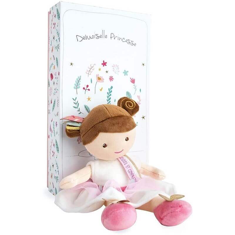 Πάνινη Κούκλα Πριγκίπισσα Ροζ-Λευκή 30εκ. σε Κουτί ΔώρουΠάνινη Κούκλα Πριγκίπισσα Ροζ-Λευκή 30εκ. σε Κουτί Δώρου