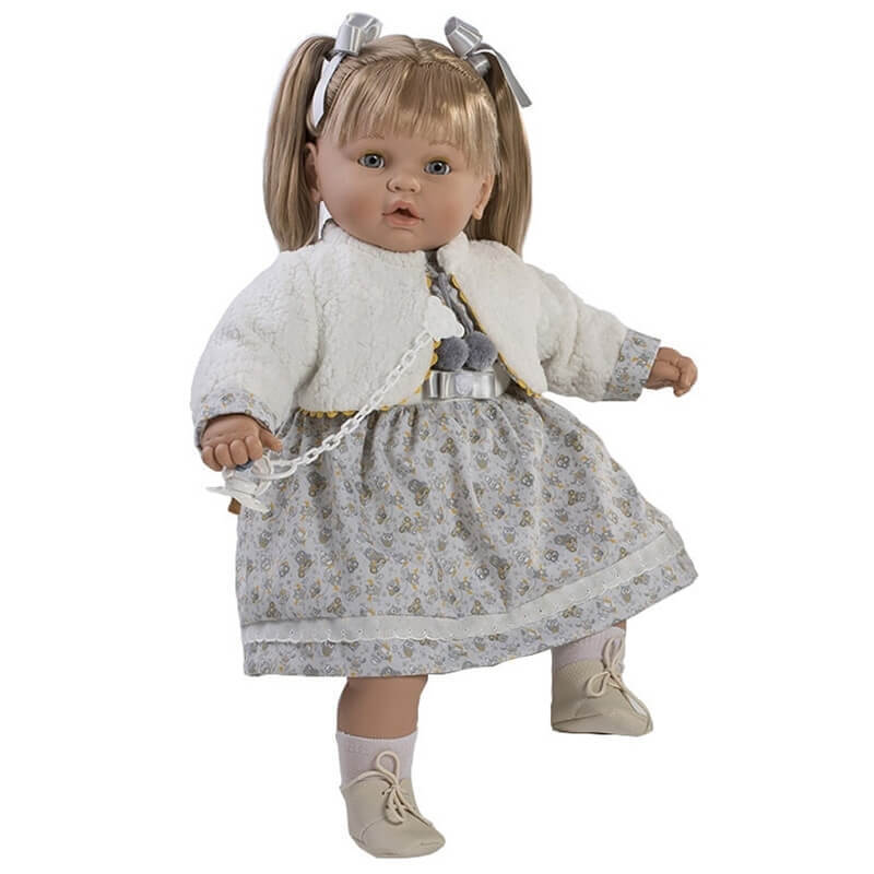 Κούκλα με Ήχους, Πιπίλα και Κλεισιμο Ματιών Baby Dulzon 62εκ. (8045)Κούκλα με Ήχους, Πιπίλα και Κλεισιμο Ματιών Baby Dulzon 62εκ. (8045)