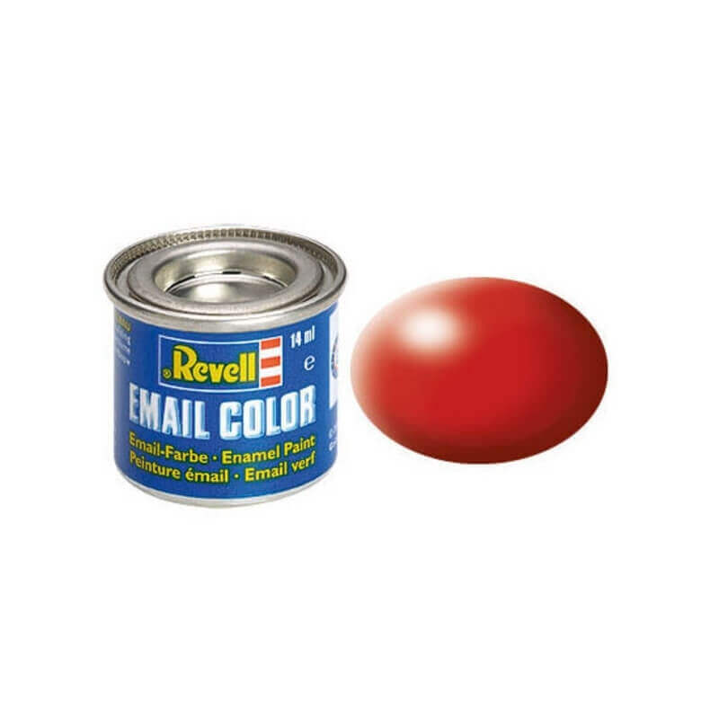 Χρώμα Μοντελισμού Revell 330 Κόκκινο Silk Matt Fiery Red 14ml Χρώμα Μοντελισμού Revell 330 Κόκκινο Silk Matt Fiery Red 14ml
