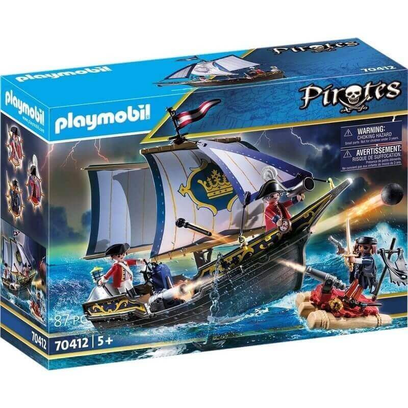 Playmobil Πειρατές - Πλοιάριο Λιμενοφυλάκων (70412) Playmobil Πειρατές - Πλοιάριο Λιμενοφυλάκων (70412)