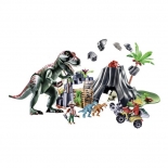 Playmobil Δεινόσαυροι - Ηφαίστειο με Δεινόσαυρους και Εξερευνητές (70327)
