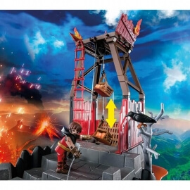 Playmobil Novelmore - Ορυχείο Λάβας του Μπέρναμ (70390)