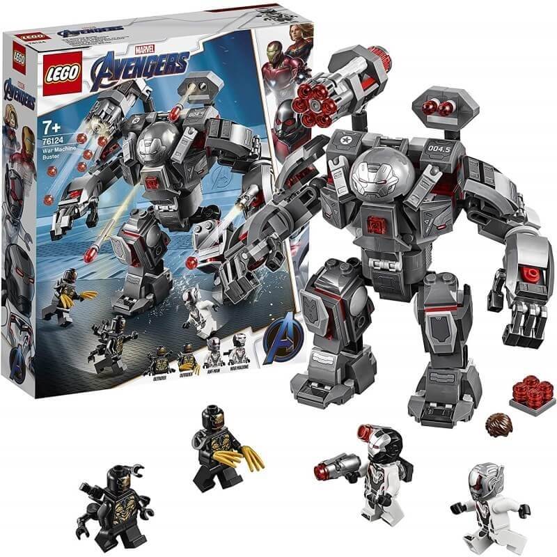 Lego Avengers Καταστροφέας του War Machine (76124)Lego Avengers Καταστροφέας του War Machine (76124)