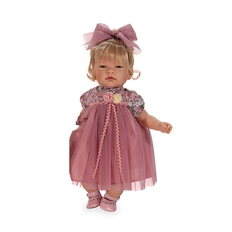 Κούκλα Celia Ροζ Φόρεμα Ξανθιά 45 εκΚούκλα Celia Ροζ Φόρεμα Ξανθιά 45 εκ