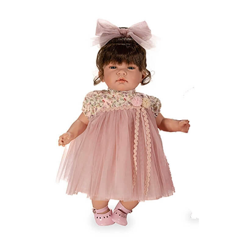 Κούκλα Celia Ροζ Φόρεμα Μελαχρινή 45 εκΚούκλα Celia Ροζ Φόρεμα Μελαχρινή 45 εκ