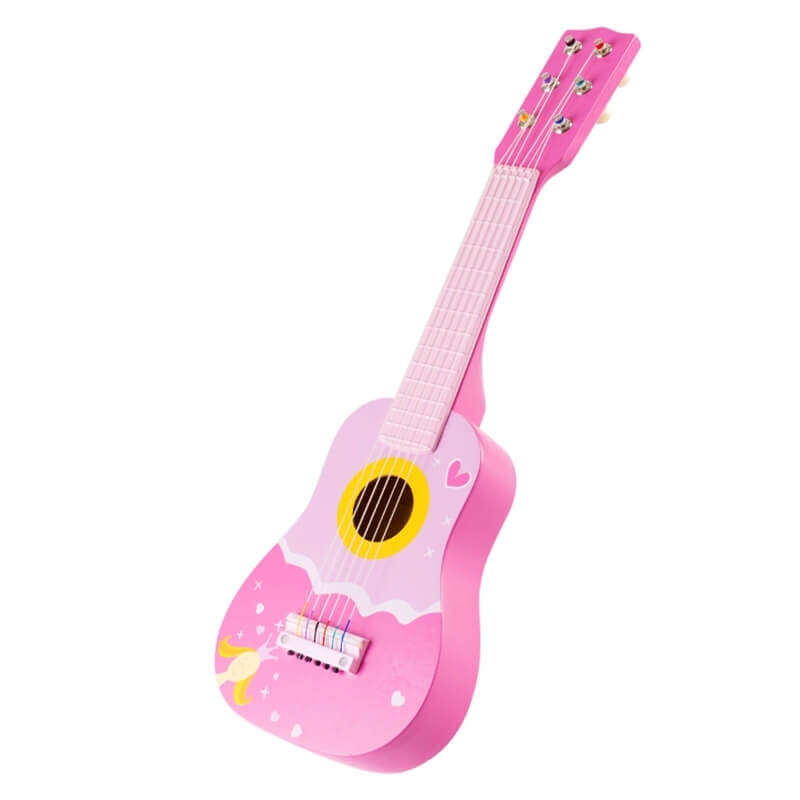 Ξύλινη Κιθάρα Ροζ - Fairy Phoohi SAWT090-2Ξύλινη Κιθάρα Ροζ - Fairy Phoohi SAWT090-2