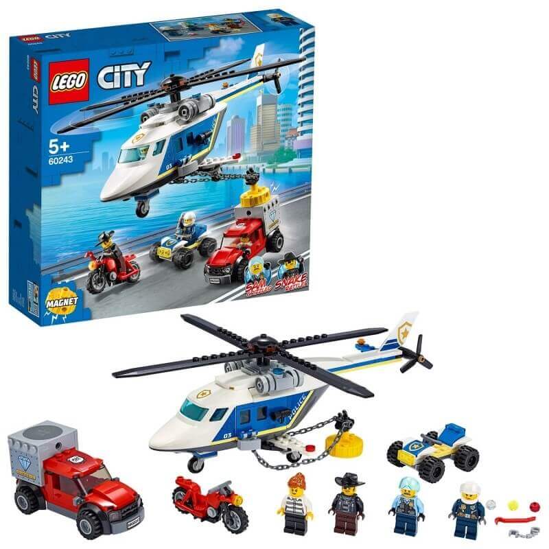 Lego City - Καταδίωξη με Αστυνομικό Ελικόπτερο (60243)Lego City - Καταδίωξη με Αστυνομικό Ελικόπτερο (60243)