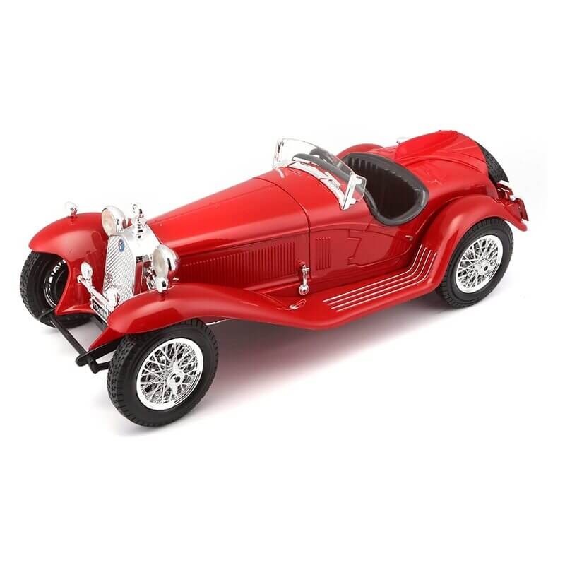 Bburago 1:18 Alfa Romeo 8C 2300 Spider Touring (1932) ασημίBburago 1:18 Alfa Romeo 8C 2300 Spider Touring (1932) ασημί