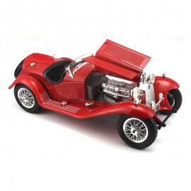 Bburago 1:18 Alfa Romeo 8C 2300 Spider Touring (1932) ασημί