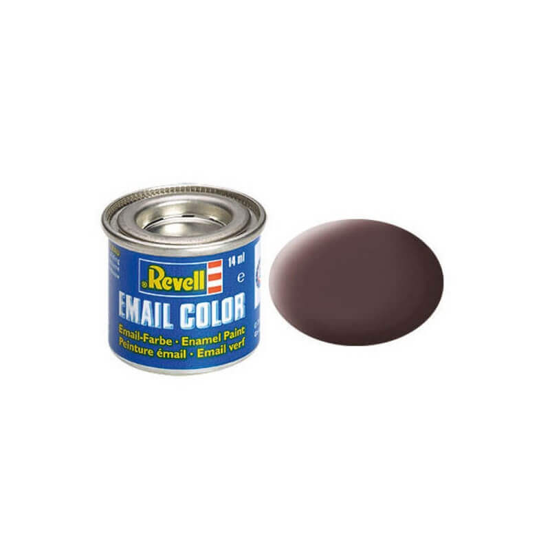 Χρώμα Μοντελισμού Revell 84 Καφέ Leather Brown Matt 14ml Χρώμα Μοντελισμού Revell 84 Καφέ Leather Brown Matt 14ml