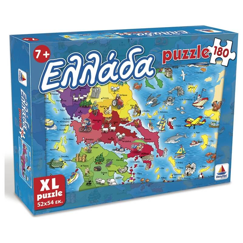 Παζλ Ελλάδα XL 180 κομ. Παζλ Ελλάδα XL 180 κομ.