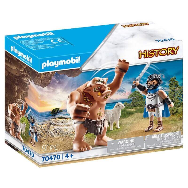 Playmobil History Ο Οδυσσέας Και Ο Κύκλωπας Πολύφημος (70470) Playmobil History Ο Οδυσσέας Και Ο Κύκλωπας Πολύφημος (70470)