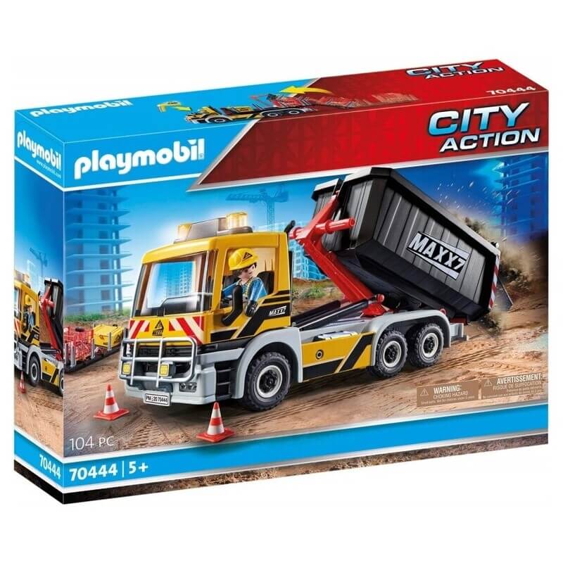Playmobil City Action Φορτηγό Με Ανατρεπόμενη Καρότσα (70444)Playmobil City Action Φορτηγό Με Ανατρεπόμενη Καρότσα (70444)