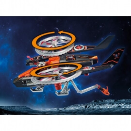 Playmobil Galaxy Police Ελικόπτερο Galaxy Pirates (70023)