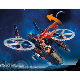 Playmobil Galaxy Police Ελικόπτερο Galaxy Pirates (70023)