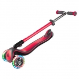 Πατίνι Globber Scooter Elite Deluxe Red με τροχούς LED