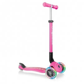 Πατίνι Globber Scooter Primo Foldable Fantasy Lights Flowers Neon Pink (434-110)