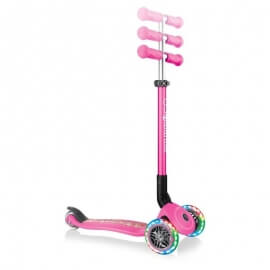 Πατίνι Globber Scooter Primo Foldable Fantasy Lights Flowers Neon Pink (434-110)