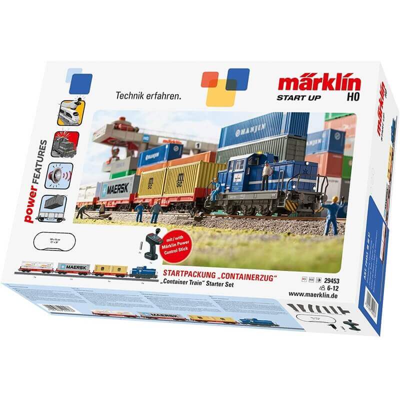 Märklin start up - Starter Set "Τρένο Container με Ήχους" (29453)Märklin start up - Starter Set "Τρένο Container με Ήχους" (29453)
