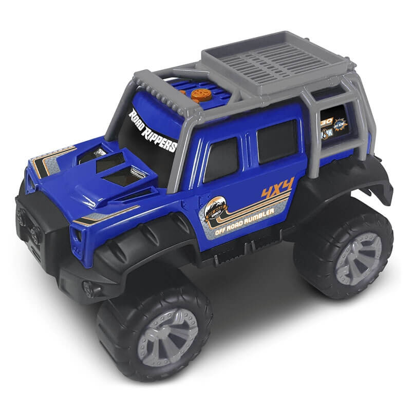 Τζίπ Off Road μπλε με κίνηση, ήχους και φώτα Τζίπ Off Road μπλε με κίνηση, ήχους και φώτα