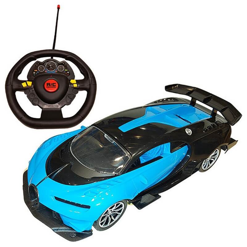 Σπορ Τηλεκατευθυνόμενο Αυτοκίνητο με Φορτιστή USB και Φώτα μπλεΣπορ Τηλεκατευθυνόμενο Αυτοκίνητο με Φορτιστή USB και Φώτα μπλε