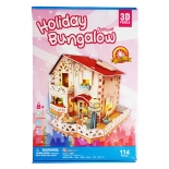 3D Παζλ Holiday Bungalow LED 116 κομ.